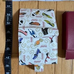 Munro Multicolor Shoe Print Wallet